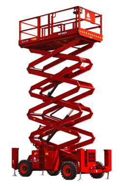 Nůžkové terénní plošiny