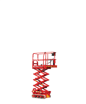 Pásové nůžkové plošiny